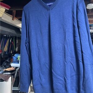 Tommy Bahama Men's Deep Blue V-Neck Sweater